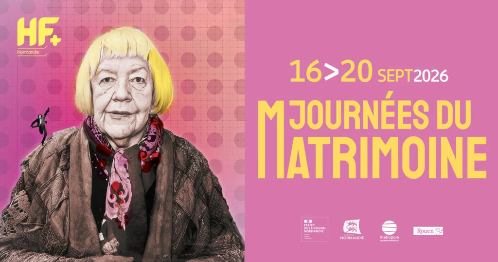 journées du matrimoine normandie affiche officielle