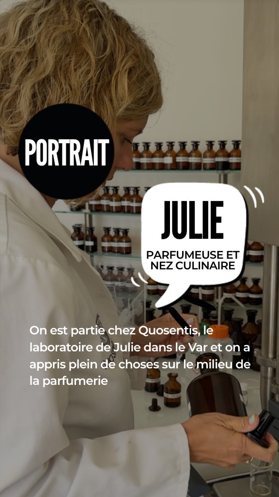 Aujourd’hui, je t’emmène chez Julie, parfumeuse et nez...