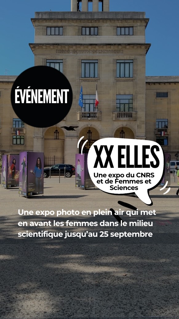 Je suis partie voir l’exposition du @cnrs et...