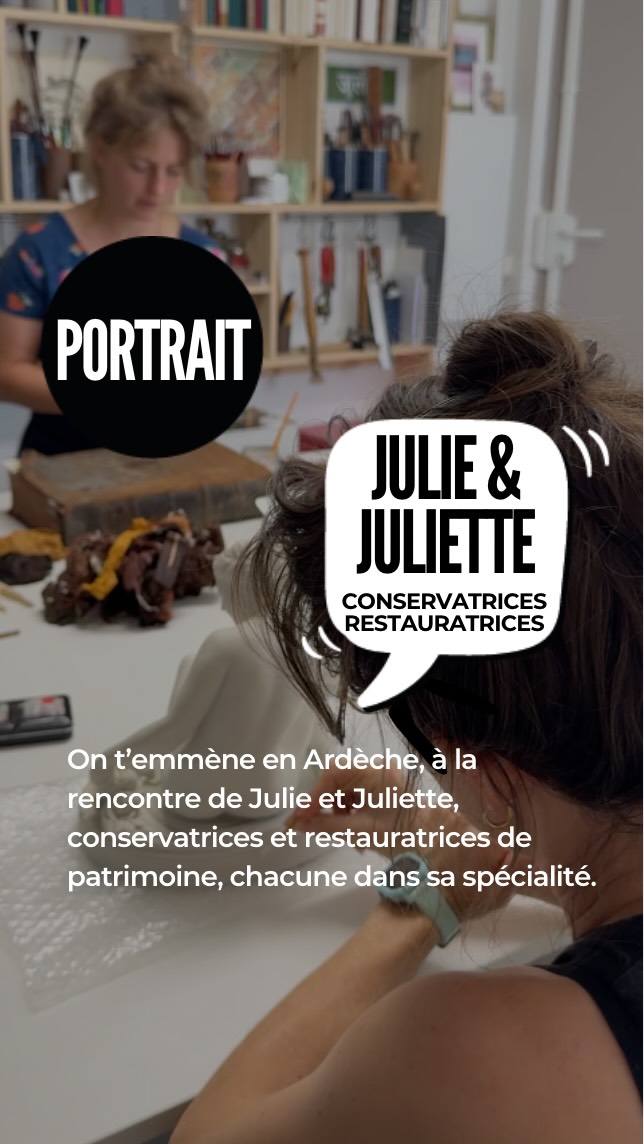 Connaissais-tu le métier de conservatrice ? Aujourd’hui, on...