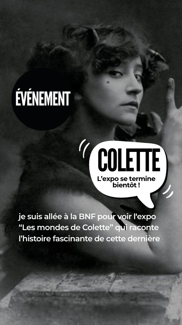 Tu connaissais l’histoire de Colette ? Moi… pas...