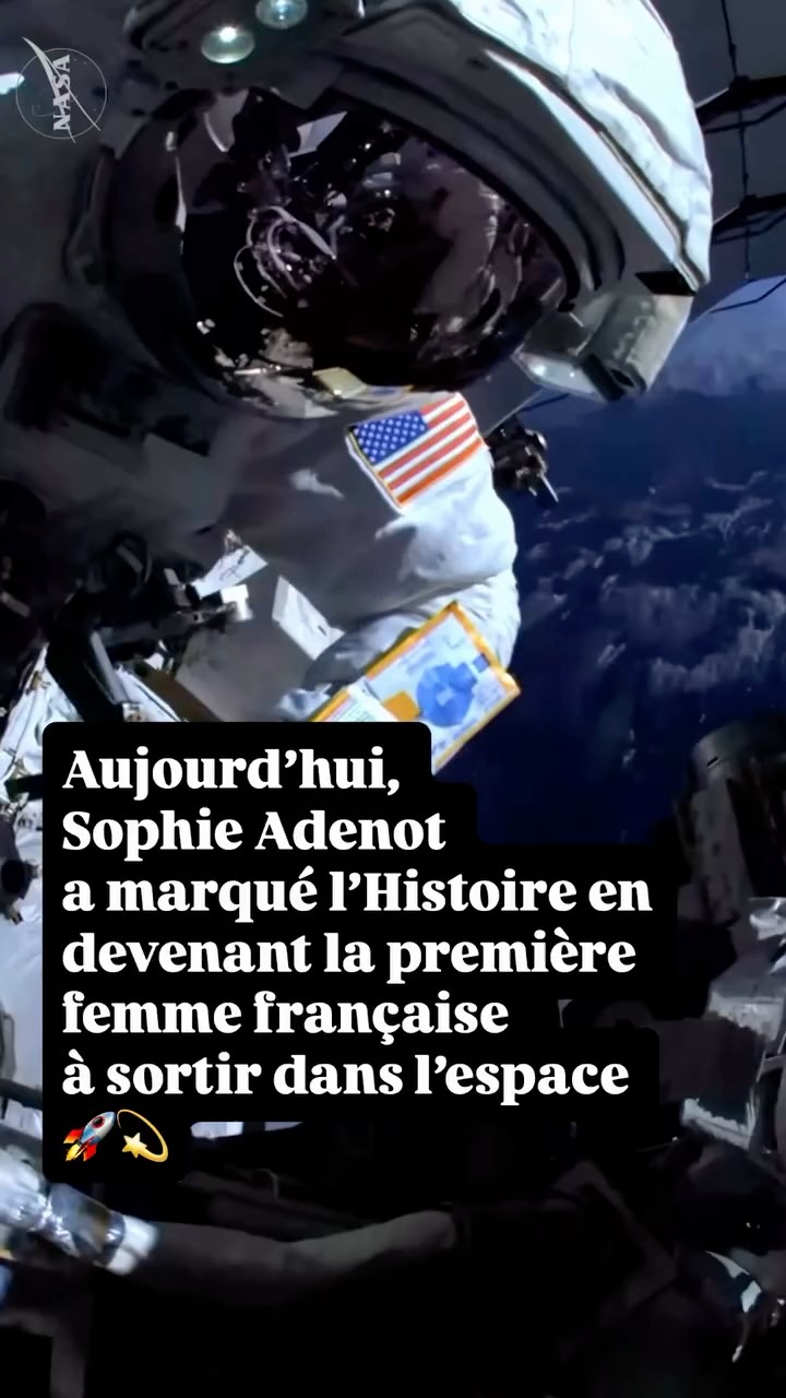 Aujourd’hui, Sophie Adenot a marqué l’histoire en devenant...